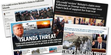 La reacción de la prensa británica a la postura de Trump sobre las Malvinas: “La amenaza de las islas”
