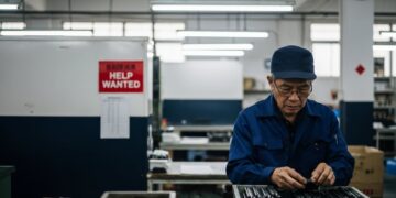 Con el 20% de su población envejecida, Taiwán recurre a los mayores de 65 para sostener la economía