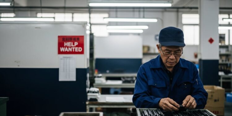 Con el 20% de su población envejecida, Taiwán recurre a los mayores de 65 para sostener la economía