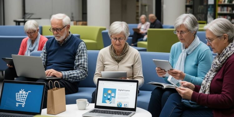 Ni pasivos ni desconectados: los seniors que compran y estudian en línea ya definen el éxito económico europeo
