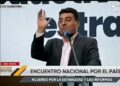Intervención del Alcalde de Tarija, Johnny Torres, en la cumbre por el país