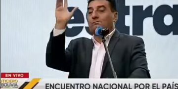 Intervención del Alcalde de Tarija, Johnny Torres, en la cumbre por el país
