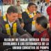 Alcalde de Tarija entrega útiles escolares a los estudianetes de la Unidad Educativa de Pampa Galana.