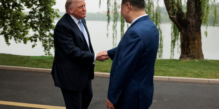 Donald Trump y Xi Jinping se reúnen en Beijing en el segundo día de conversaciones bilaterales