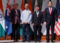 EEUU llamó a reforzar la alianza Quad con India, Japón y Australia en una reunión en Nueva Delhi marcada por tensiones con China