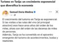 Turismo en Tarija: un crecimiento exponencial que diversifica la economía