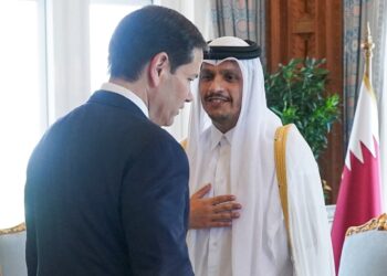 Rubio se reunió con el primer ministro de Qatar mientras EEUU aguarda una respuesta de Irán a su propuesta de paz