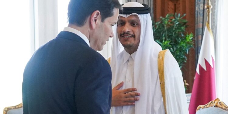 Rubio se reunió con el primer ministro de Qatar mientras EEUU aguarda una respuesta de Irán a su propuesta de paz