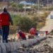 Alcaldía coloca las jardineras en barrio Nuevo Amanecer