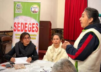 Sedeges de Tarija realiza acciones para garantizar la canasta alimentaria a más de 45.000 adultos mayores