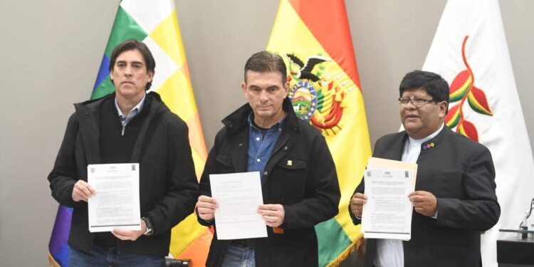 Acuerdo entre Gobierno y Alcaldía de El Alto para impulsar proyectos regionales