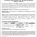 Autoridad de Supervisión del Sistema Financiero – Aviso al Público – 1ra publicación