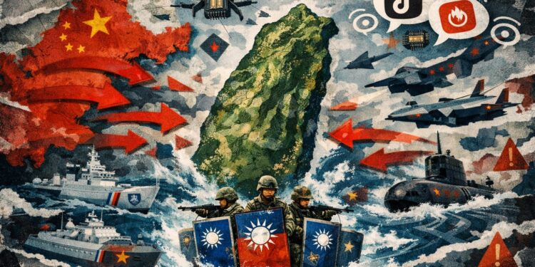 Otro estrecho bajo acoso: presión china, modernización taiwanesa y el desafío a la libertad de navegación