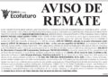 Aviso de Remate contra Jhonny Pascual Luque Quispe