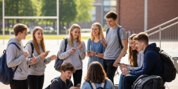 Qué efectos adversos generó el veto de celulares en las escuelas británicas, según un estudio