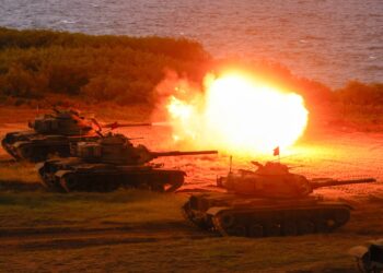 Taiwán simuló el rechazo de un ataque aéreo del régimen chino en las islas Penghu durante los ejercicios militares Han Kuang