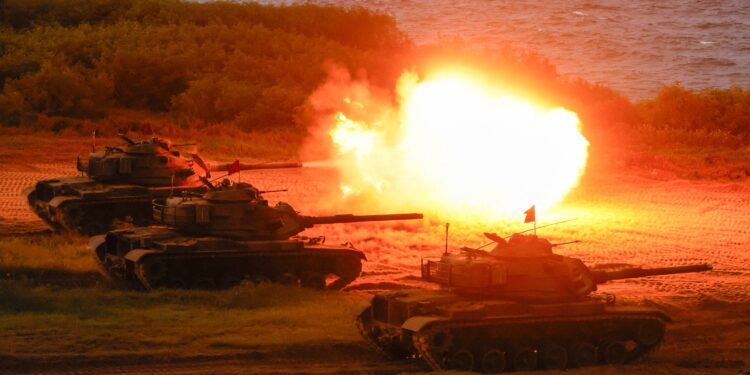 Taiwán simuló el rechazo de un ataque aéreo del régimen chino en las islas Penghu durante los ejercicios militares Han Kuang