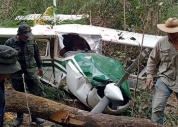 Dos heridos, un fallecido y un desaparecido al caer una avioneta en Cachascani