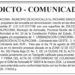 Edicto – Comunicado – Ex Fundo Alpacoma – Municipio de Achocalla