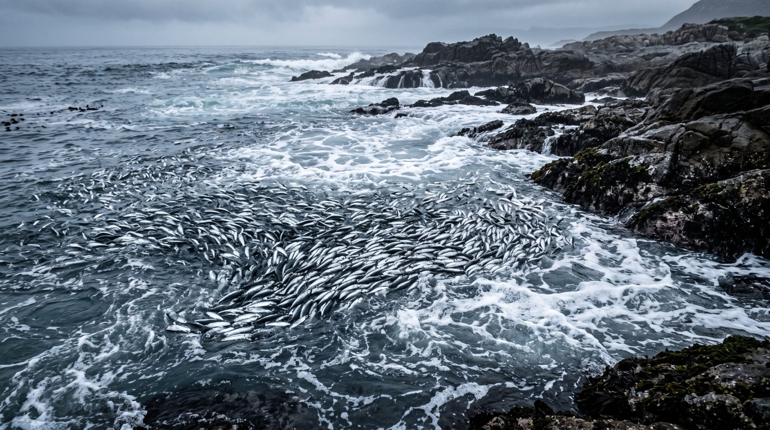 Miles de sardinas aparecen muertas frente a Sudáfrica: investigan si un virus es el responsable