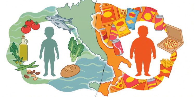 Por qué aumenta la obesidad infantil en Italia pese a la tradición de la dieta mediterránea