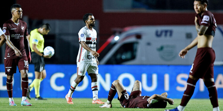Bolívar cae en su visita a São Paulo y se despide de la Copa Sudamericana