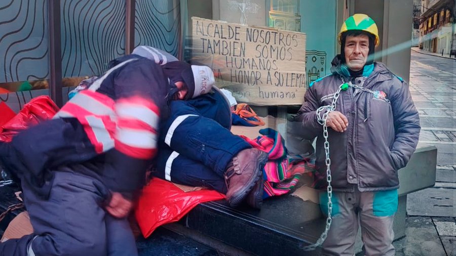 “El Ministerio de Trabajo emitió tres resoluciones a favor… sin embargo, el municipio se niega a cancelar los pagos”, empleados municipales de La Paz exigen salarios impagos