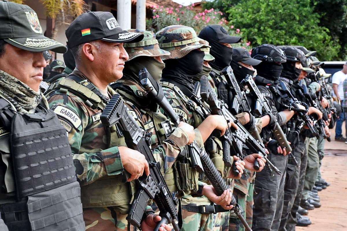 Bolivia creará unidades de élite antidroga cerca de la frontera con Brasil con apoyo de EE.UU.