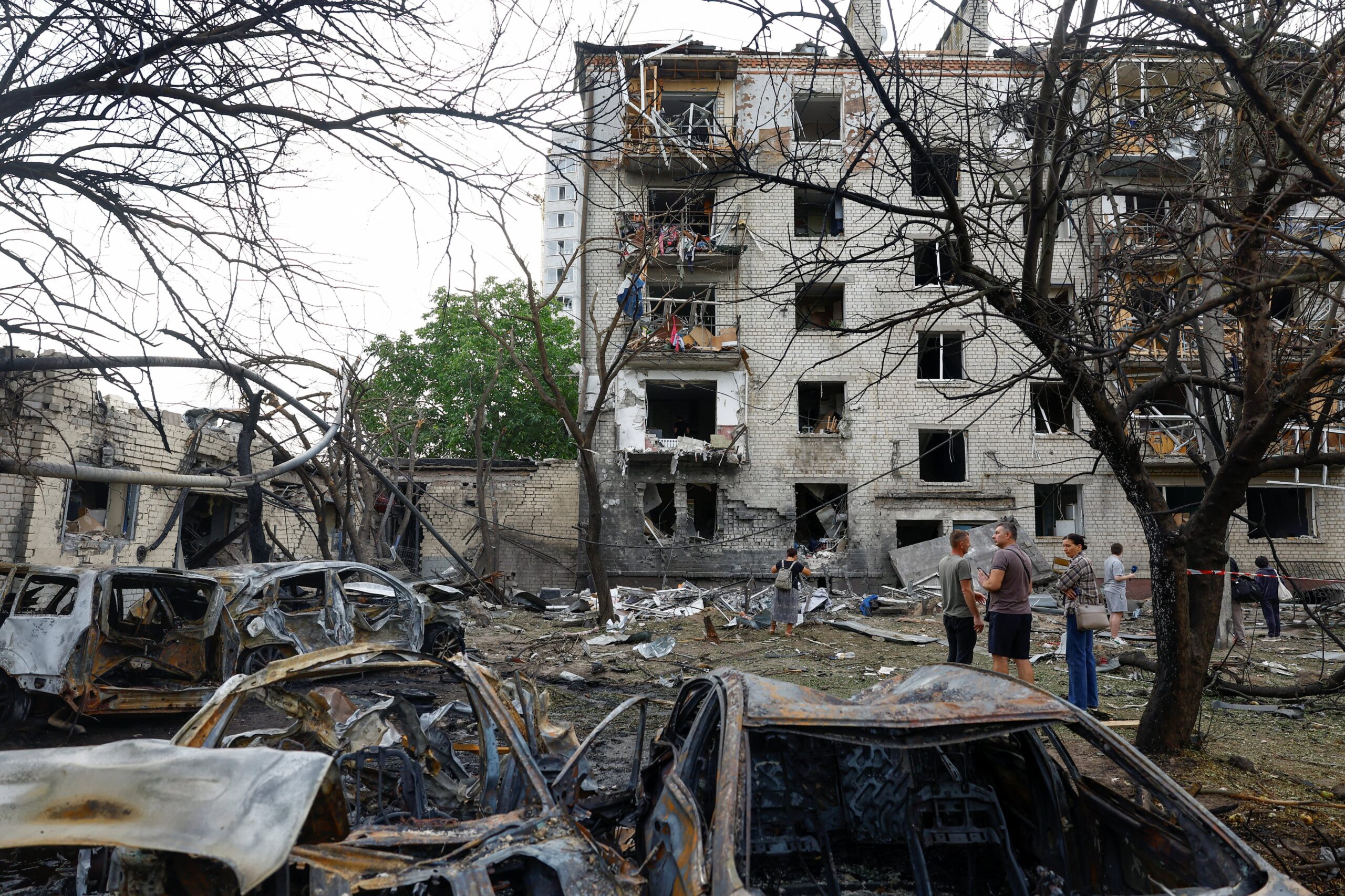 Rusia lanzó un ataque masivo con misiles y drones contra Kiev: al menos nueve muertos y más de una decena de heridos