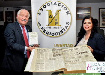 JORNADA entrega el “Reconocimiento Jaime Ríos Chacón” a la Asociación de Periodistas de La Paz