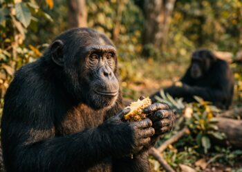¿La amistad como freno? Un estudio identificó que los chimpancés roban menos comida a su círculo cercano